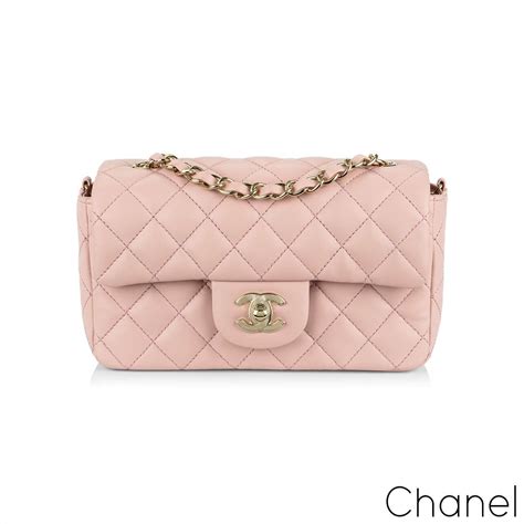 chanel mini light pink